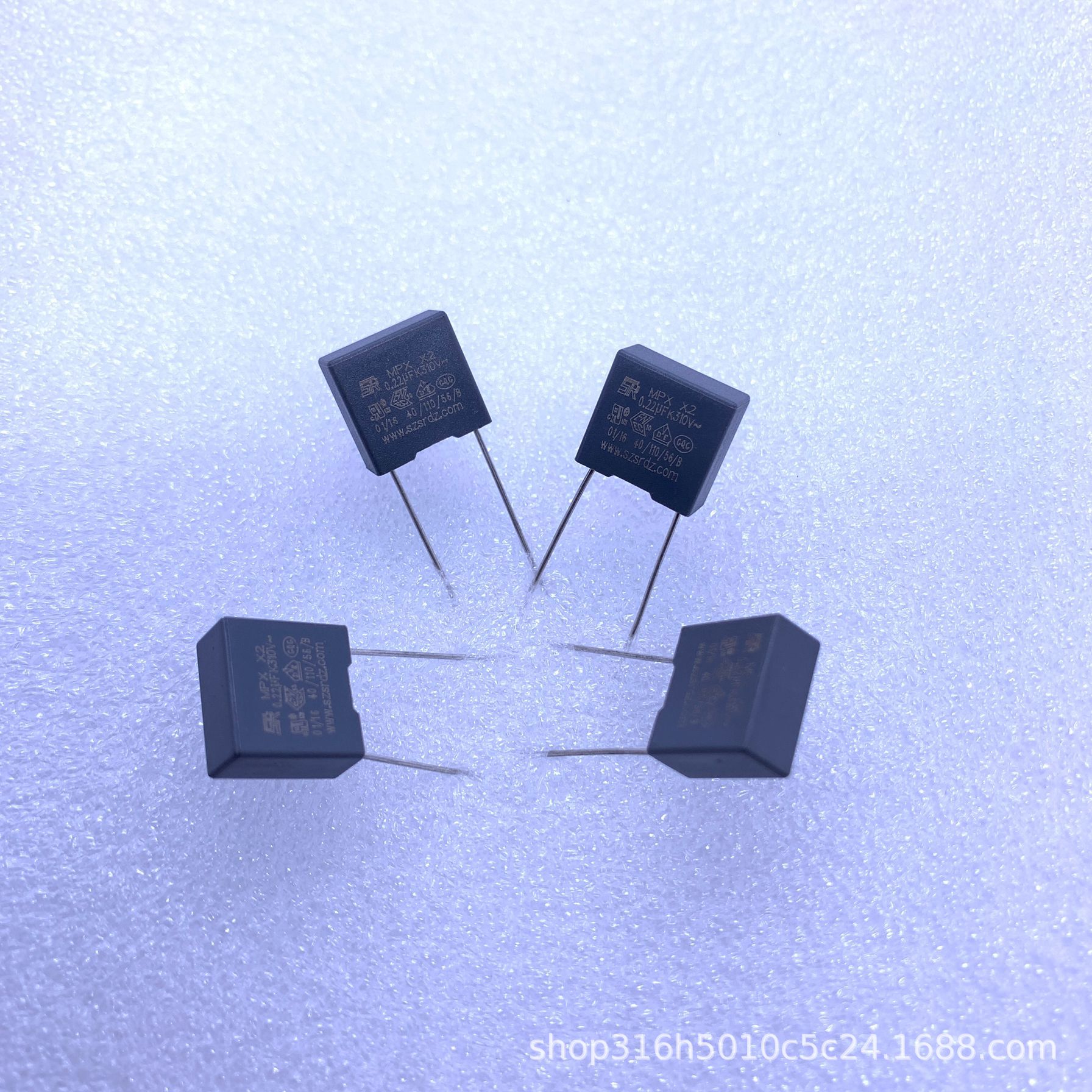 MPX 0.22UF/310VAC 10MM 安规电容X2  224/310VAC  电源产品专用