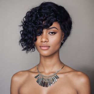 �S������W��human hair wigs���˼ٰlȫ�C���^��ƫ�� wigs curly
