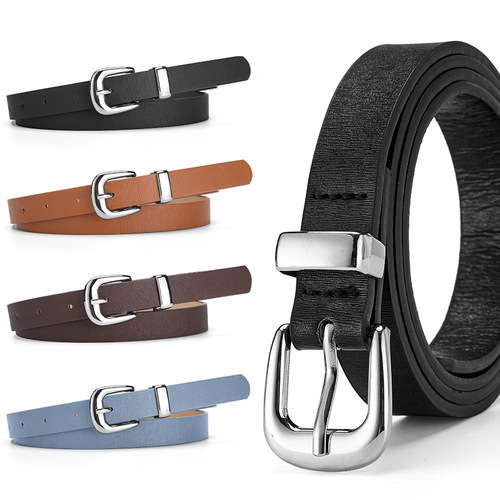 Women's High-Grade Style Simple Decorative Clothing Belt Versatile Student Youth Four Seasons Multi-Color Women's Belt Wholesale