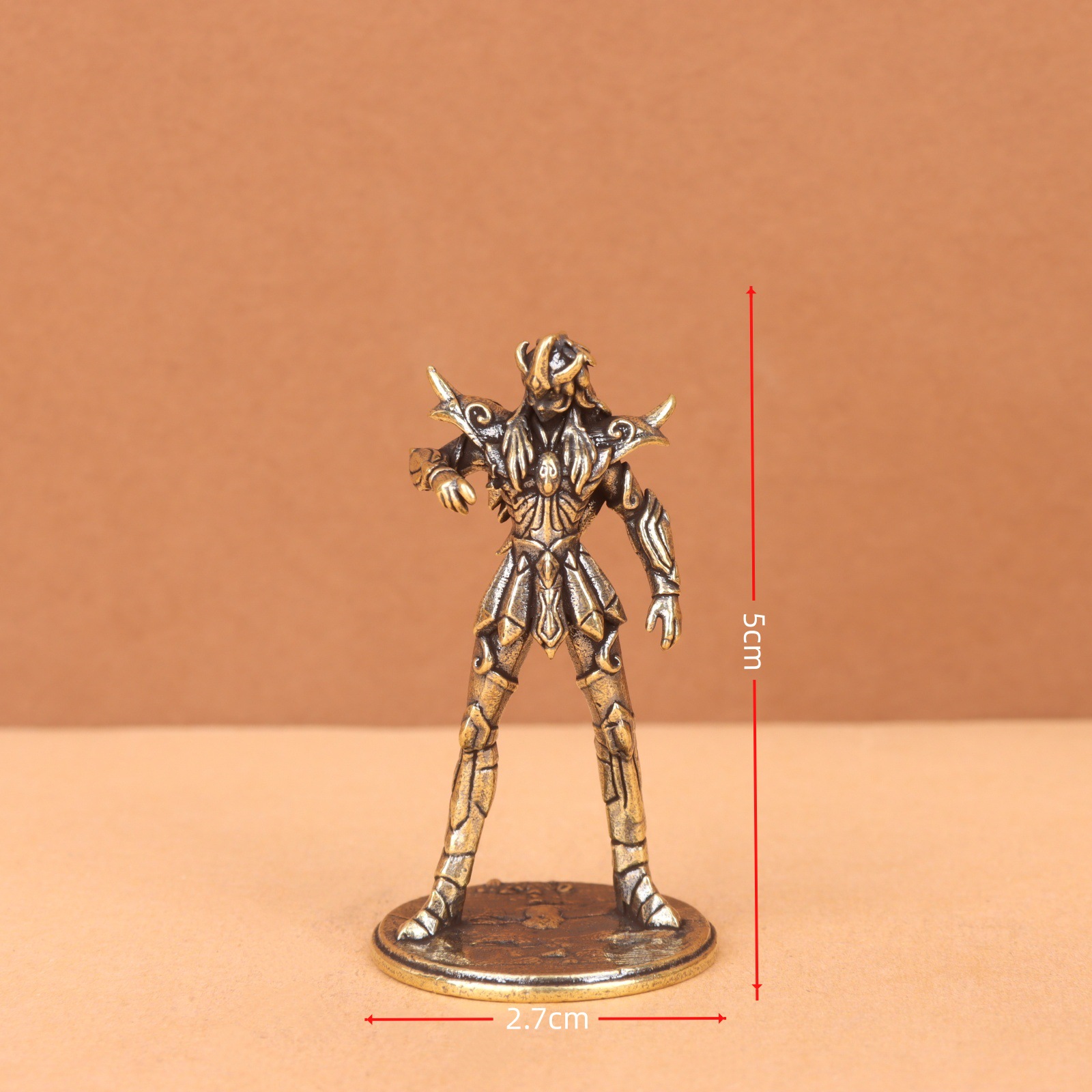 Ventas transfronterizas de bronce doce constelaciones de guardianes adornamientos Star Yao modelo de dibujos animados decoración de escritorio adornamientos de cobre