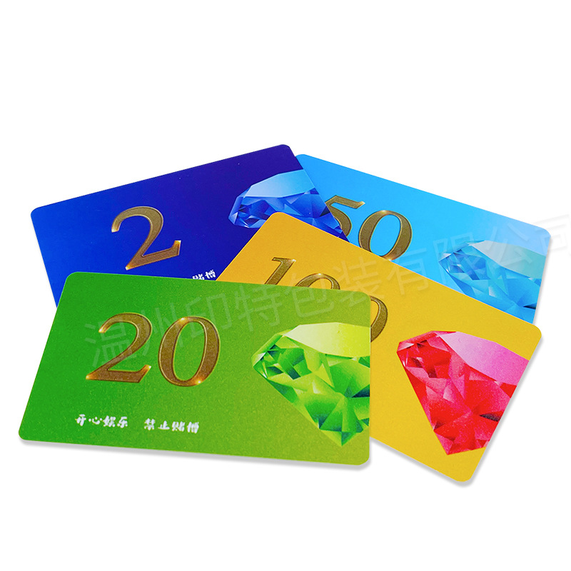 Chips dinero Texas poker tarjeta chip Mahjong casa chip tarjeta monedas de plástico puntos de juego monedas en stock al por mayor