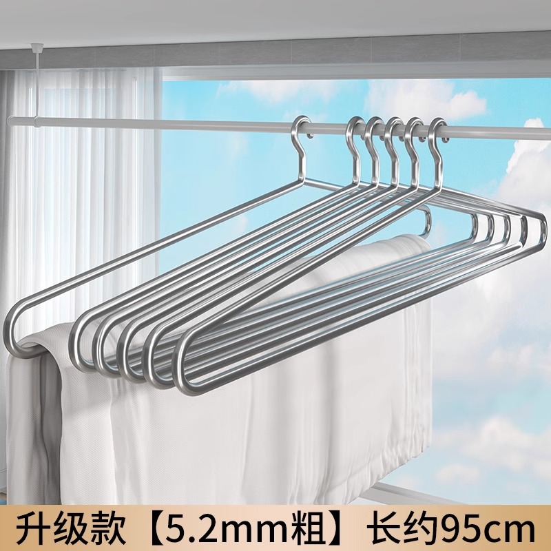 솔리드 스테인레스 스틸 95CM [굵게 6.2mm]