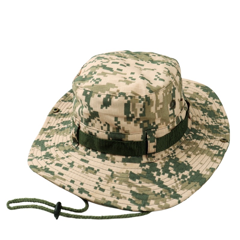 Women's Simple Style Commute Color Block Printing Wide Eaves Bucket Hat display picture 5