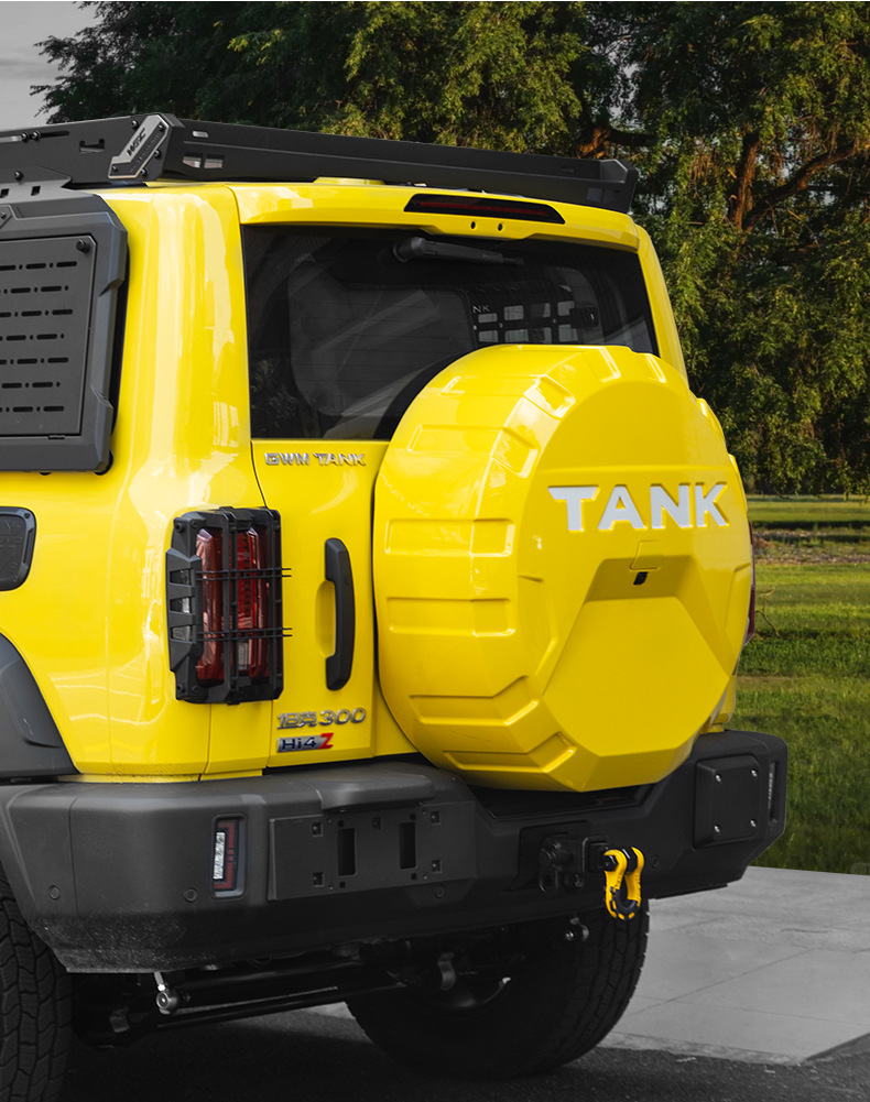 26 types of Tank 300L/hi4tz spare tire cover modification parts, rear spare tire shell exterior tire cover, off-road vehicle protection parts