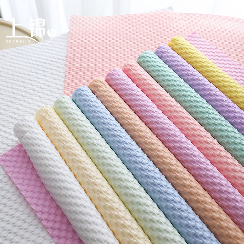 泡芙纸 高级立体压纹纸防水艺术纸 鲜花花束包装纸花艺圆点压纹纸