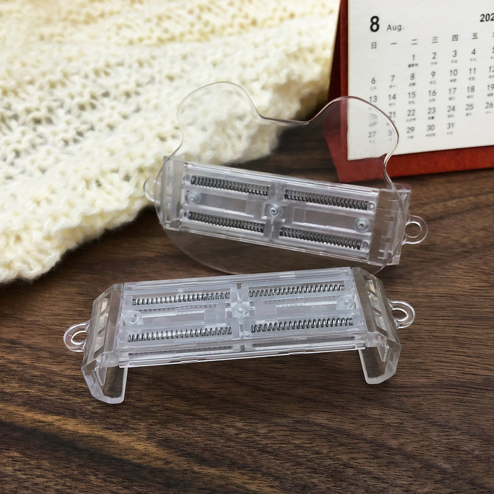 Mobile Phone Case Transparent Back Clip Spring Telescopic Hanging Chain Lanyard Back Clip New Mobile Phone Back Clip Material Jewelry Accessories