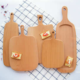 实木水果板 榉木北欧风面包板木质切菜板砧板案板烘焙工具