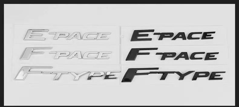 Jaguar XEL car stickers, XFL rear emblem, XJL lettering, 20T rear badge, 25T modification, 30T car emblem, 35T/V6V8 engine displacement