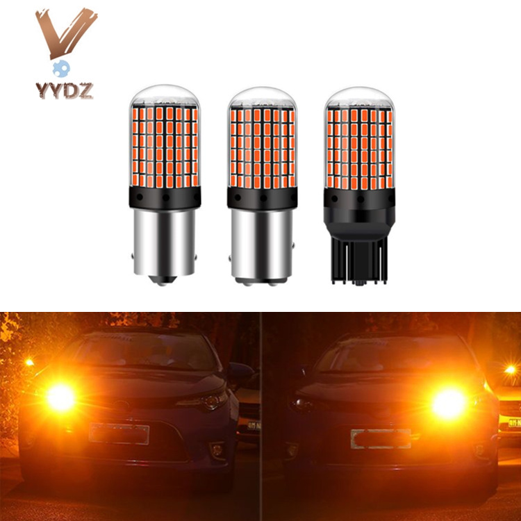 automobile LED cornering lamp 3014 1156 1157-144smd Super bright stoplight Decode Refit lamp