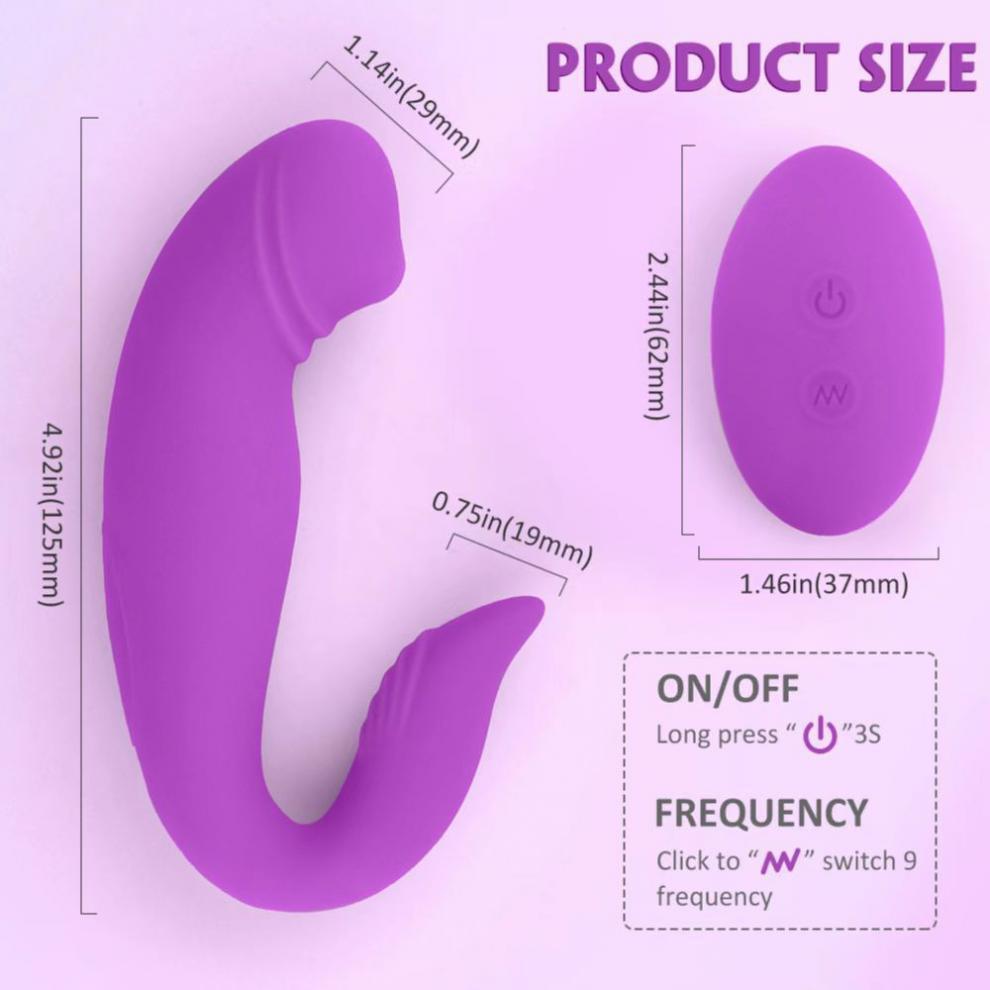 Dildo indossabile per donna in silicone colore rosso rosa_voghion.com
