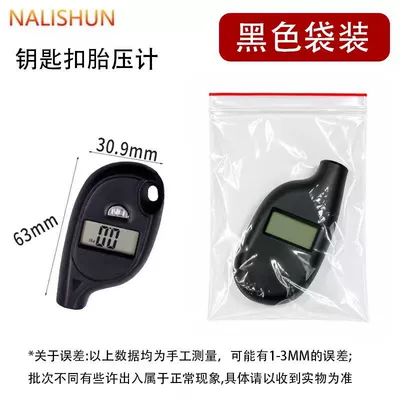 Key chain tire pressure gauge Air pressure gauge/tire pressure gauge - keychain-tire-pressure-gauge-bag
