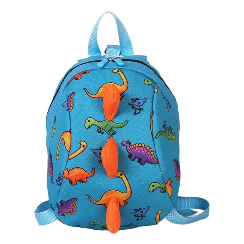 School Bag, Kidsren's School Bag, Dinosaur Cartoon Kindergarten Backpack, K-Style Cute Baby Anti-Lost Book Backpack