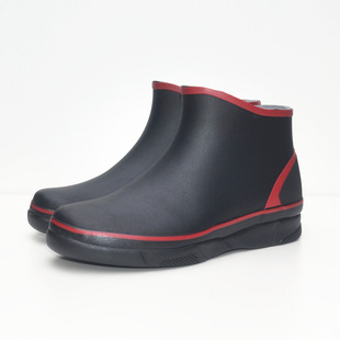 Car wash rain shoes for men and women with rubber light rain boots water shoes flat comfortable rubber shoes fashion overshoes a generation of hair