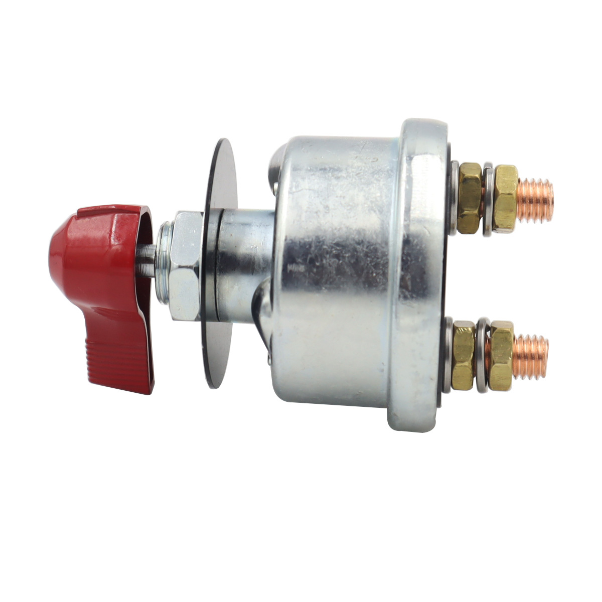 300A interruptor de alimentación mango rojo batería interruptor de apagado tipo perilla interruptor de alimentación principal interruptor de perilla