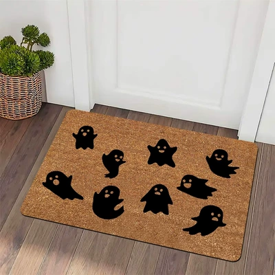 Avtomobil döşəmə paspasları — Door Mats Wholesale - zx-halloween-model-h-02-4060silk-circle
