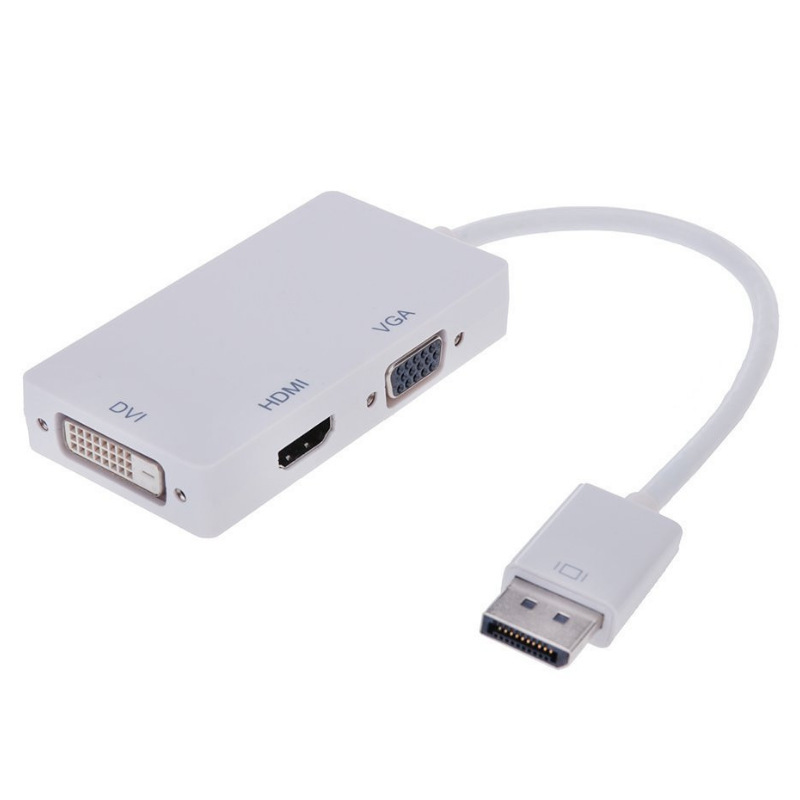 ミニdp to hdmi vga dvi三合一中継線雷ノートmini dp変換|undefined