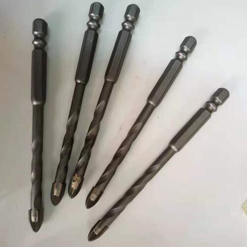 Fangnuo cross head ceramic drill bit tile wall marble multi-purpose hole opener hexagonal handle tile drill bit
