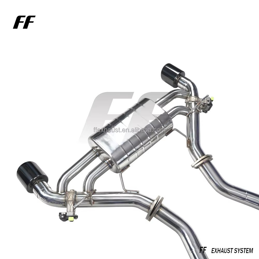 Suitable for Toyota Supra A90 A91 3.0T silencer with valve performance stainless steel cat-back exhaust
