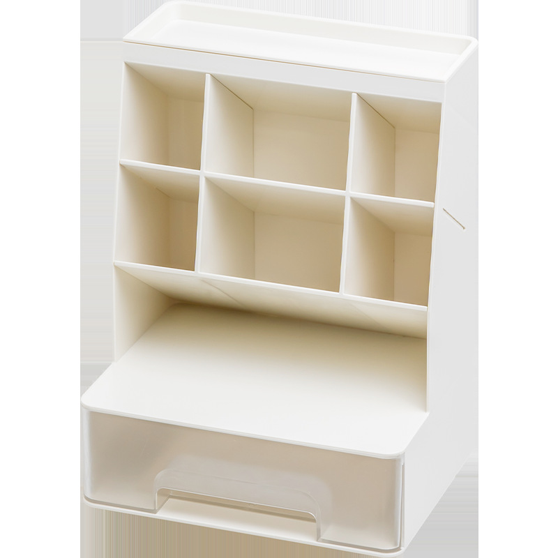 Insertar oblicuo titular de la pluma gran capacidad cajón caja almacenamiento estudiante Oficina escritorio moda creativa niños lindos Al Por Mayor