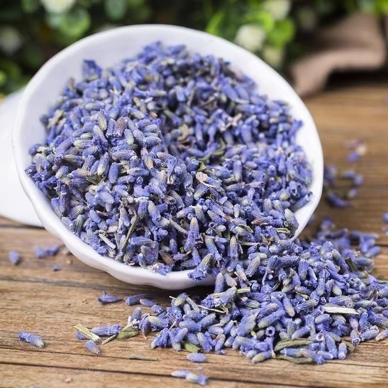 Dried lavender flower buds, sulfur-free, clean and free of impurities, dried flower sachets for wholesale and delivery, edible lavender tea Dried lavender flower buds, sulfur-free, clean and free of impurities, dried flower sachets for wholesale and delivery, edible lavender tea