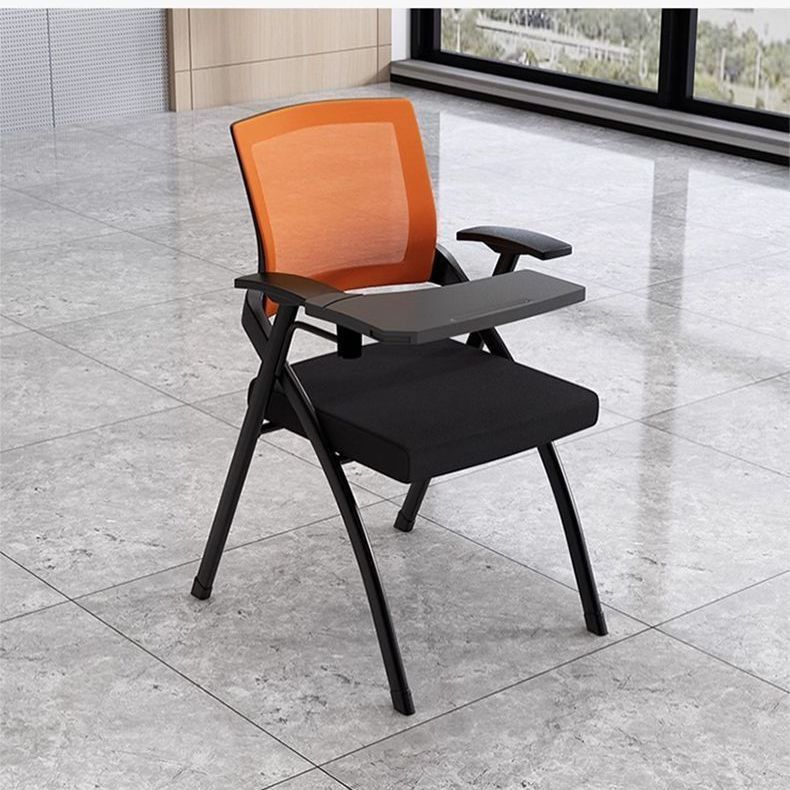 Folding Training Chair with Table Board Conference Chair with Writing Board Table and Chair Integrated Conference Room Meeting Chair Training Class Chair