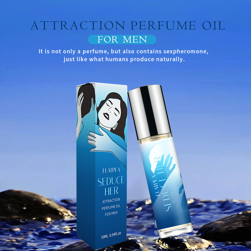 Men's Pheromone Perfume Oil Temptation Oriental Tone Date Perfume Roll-On Perfume Oil Portable Fragrance Cross-Border Explosion