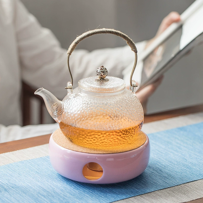 Ceramic candle, flavored tea, teapot, glass thermos, heat preservation