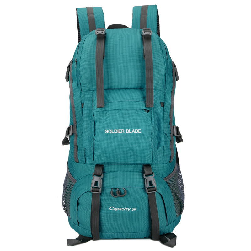 Ventas directas de la fábrica Comercio exterior solo mochila de deportes al aire libre 50 impermeable bolso del alpinismo hombres mochila de gran capacidad senderismo