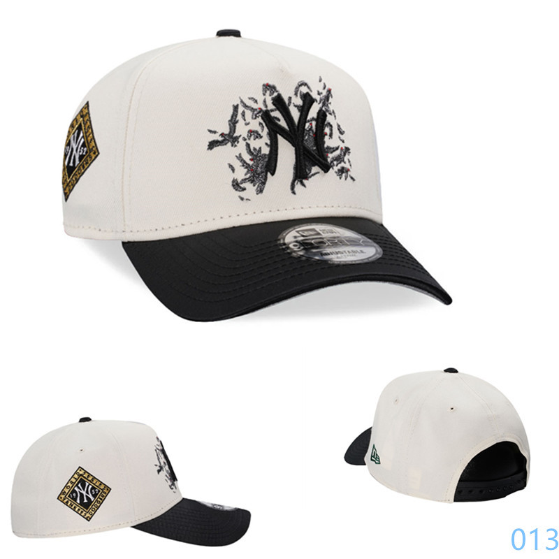 Sombrero MLB transfronterizo, gorra ajustable de béisbol, hombres y mujeres, techo rígido bordado, protector solar al aire libre, gorra deportiva, nueva gorra de visera