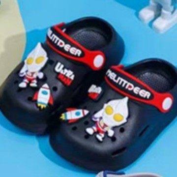 2025 New Eva Slip-on Children's Slippers Non-slip Boys' Indoor and Outdoor Cartoon Baby's Slip-on Shoes