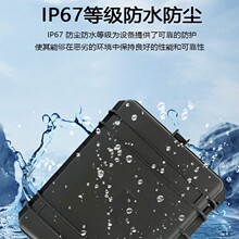 ✅仪器箱PP手提箱 塑胶注塑工具箱 防水防尘防摔航空级防护箱