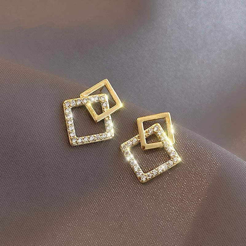 Pearl Earrings, 925 Silver Sample, Light Luxury Style, Multiple Color Options