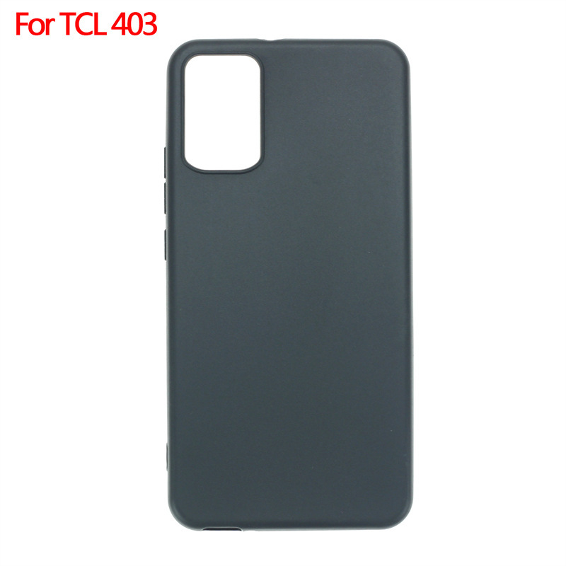 Suitable for TCL 403 mobile phone case protective case pudding matte material TPU Suitable for TCL 403 mobile phone case protective case pudding matte material TPU