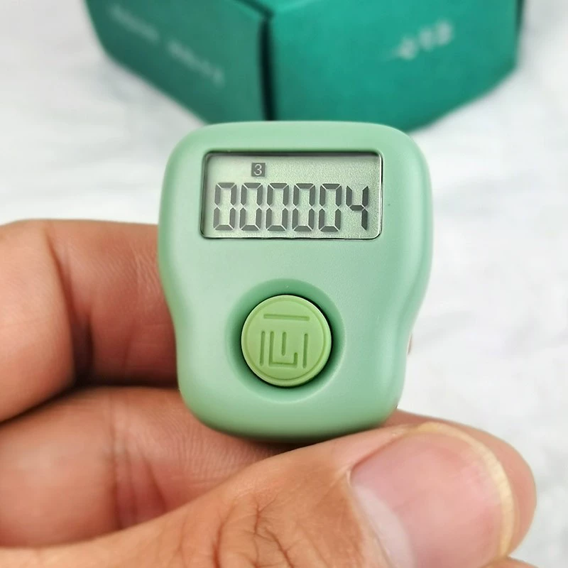 Счетчик ручной, новая модель с подсветкой, перезаряжаемый счетчик.