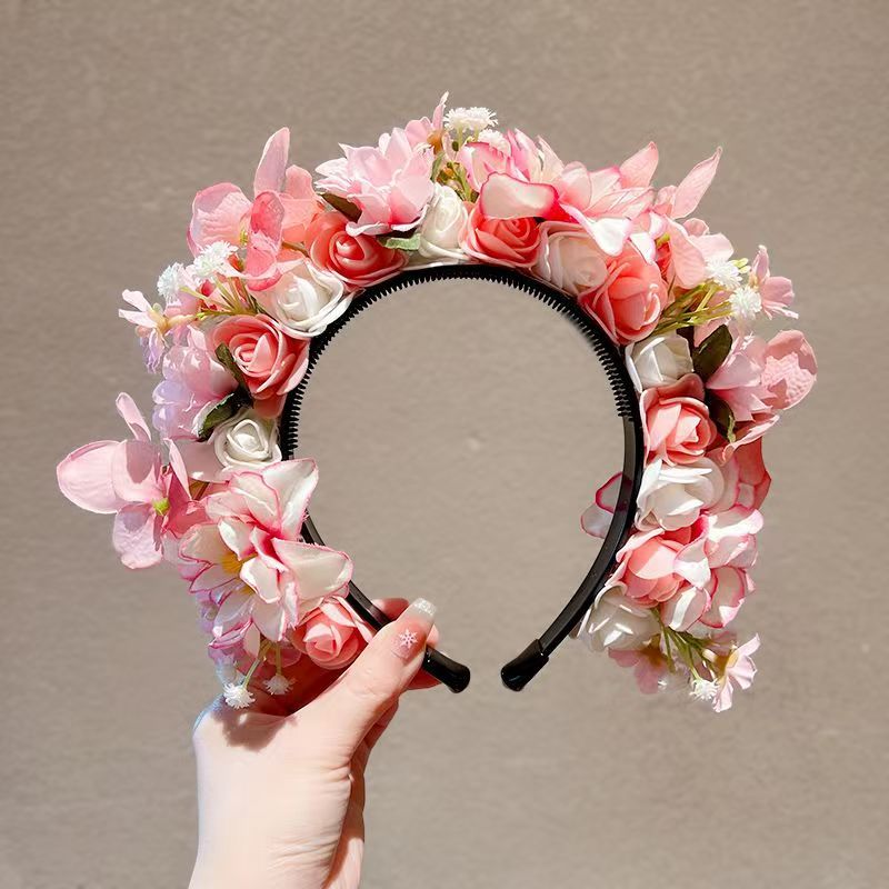 Beautiful hairpin flower [dengfengdeyi] pink