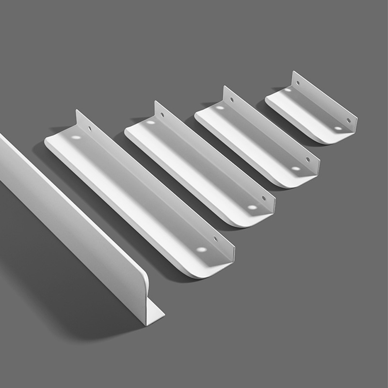 Wardrobe invisible handle cabinet door modern simple high-end black cabinet drawer door seam single-