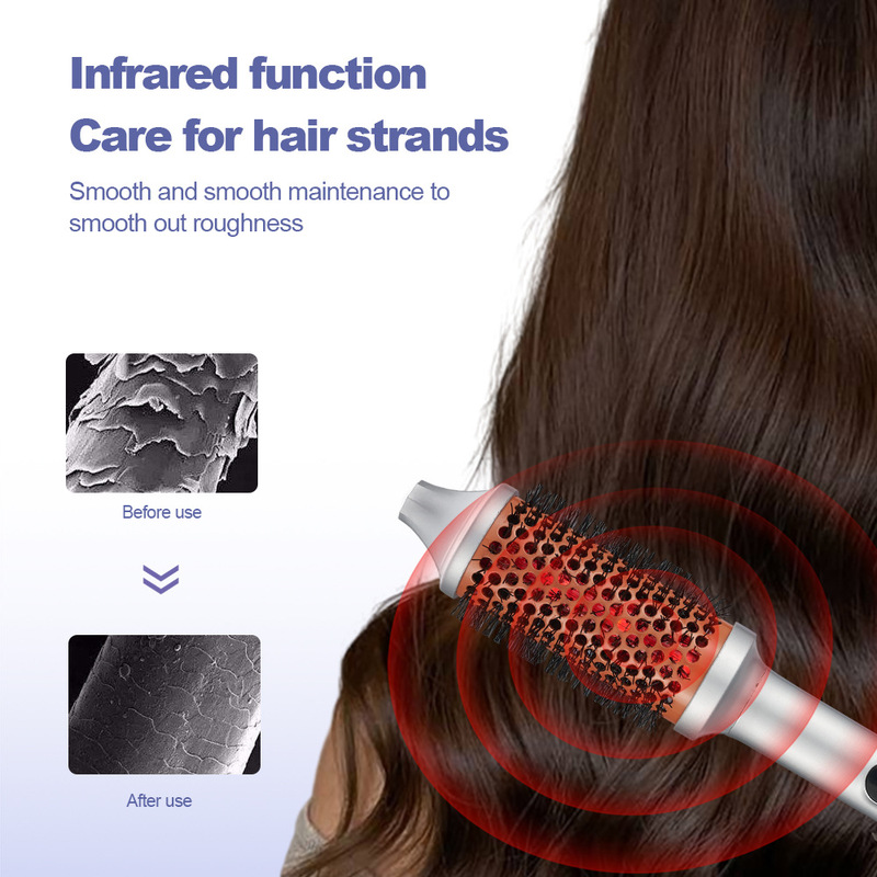 TK 赤外線ふわふわコームホット販売ヘアアイロン多機能スタイリングコーム家庭用ポータブルコームスタイリングアーティファクト|undefined