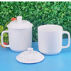 Supply of spot enhanced porcelain conference with lid conference cup general cup bone porcelain lid cup can be added with logo