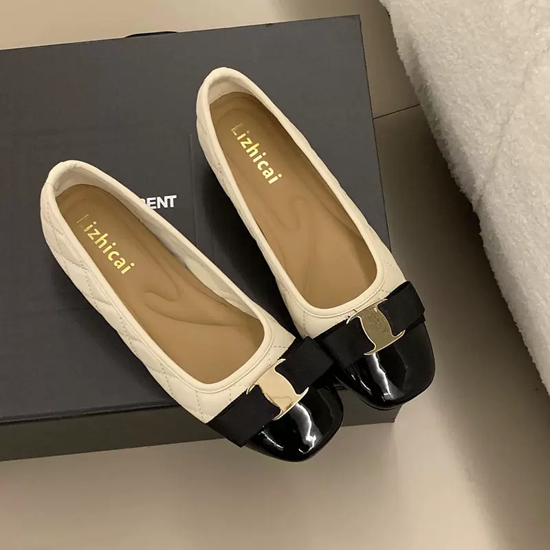 羊皮一字带鱼嘴凉鞋女2025新款夏季罗马厚底配裙子高跟踩屎感粗跟