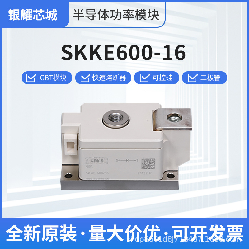 整流二极管模块SKKE600-16大功率变频器设备用模块可控硅模块