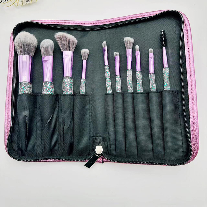 Precio de estudiante cebolla polvo diez maquillaje cepillo conjunto maquillaje cepillo traje diez polvo lentejuelas manejar belleza herramientas al por mayor