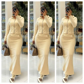 时尚休闲套装;女式T恤;连衣裙