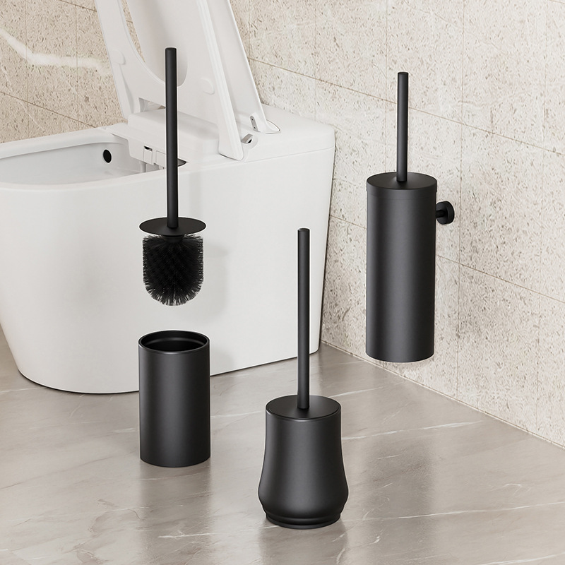 Toilet Base Home Use 360°Toilet Brush With Long Handle For Cleaning Without Dead Angles_voghion.com