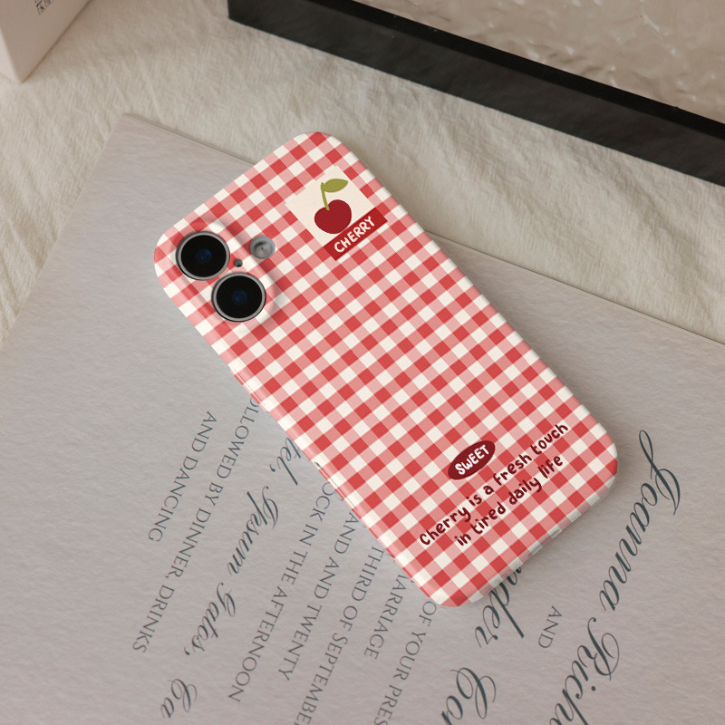 35g Weight iPhone Applicable Brands Phone Cases Classification Feilin Material Plaid Pattern Simple Style, Classic Style Style Feilin Plaid Simple Style Classic Style Phone Cases Phone Accessories 1