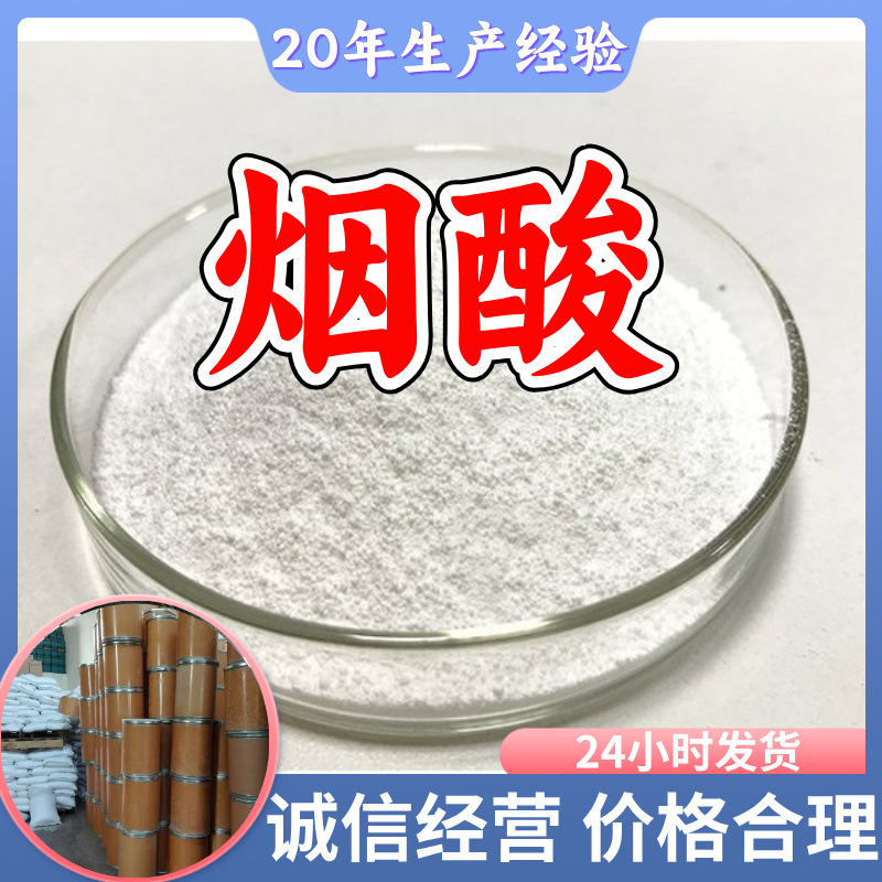 烟酸 工厂直供工业级分析纯量大优惠多用途99%含量上海山东浙江