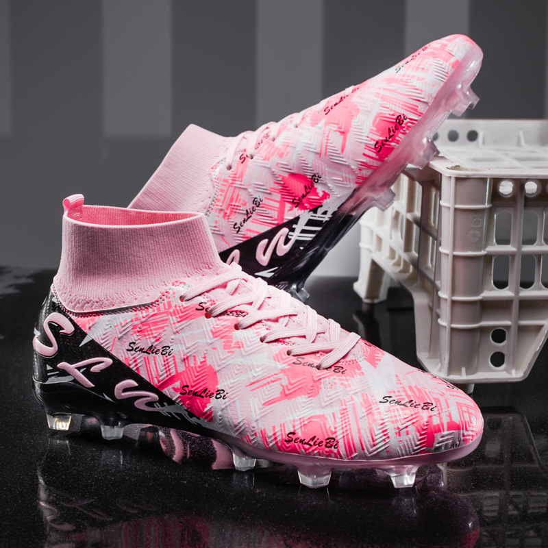 Zapatos de fútbol transfronterizos amazonas zapatos de entrenamiento antideslizantes y resistentes al desgaste Copa del Mundo Ronaldo Assassin zapatos de fútbol para niños hombres