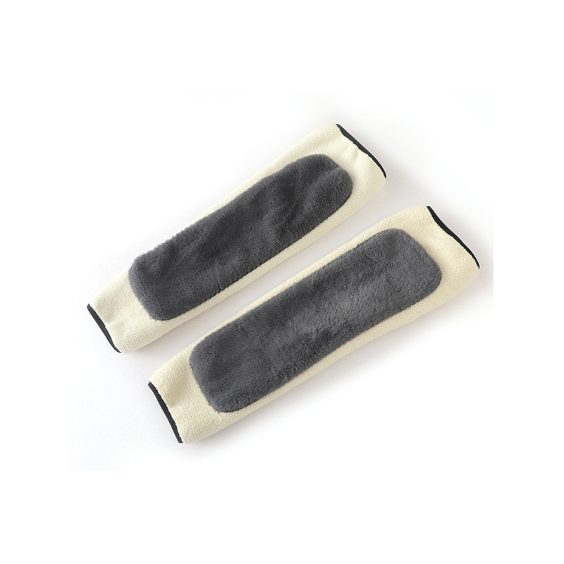 Autumn and winter large-size knee pads, thickened with lamb wool, warm and plush, for middle-aged and elderly men and women, to protect joints and treat knee inflammation and cold legs