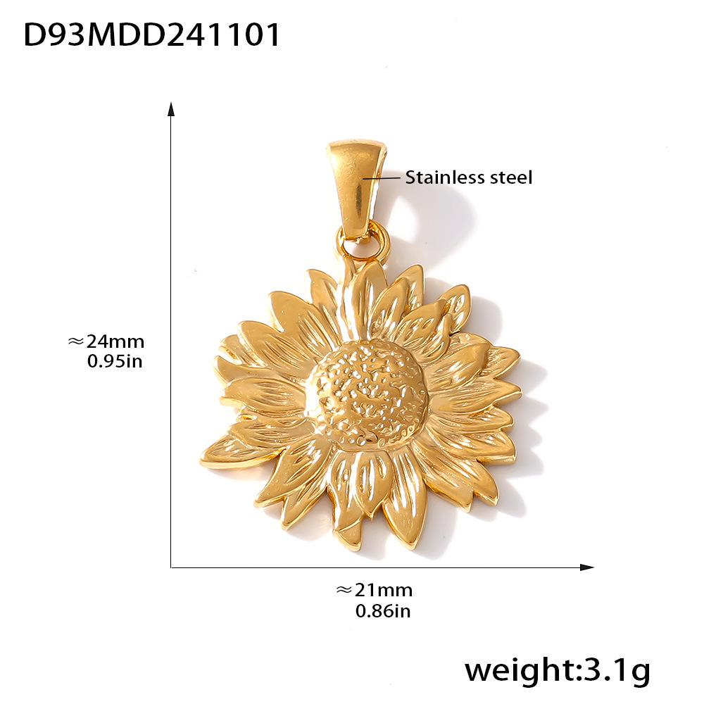 4g Weight Pendant Jewelry Making Type 1 Piece Quantity Daily Occasion 304 Stainless Steel Material Geometric Pattern Unisex Gender Plating Design Classic Style Style Wholesale Jewelry Classic Style Geometric 304 Stainless Steel Plating 3