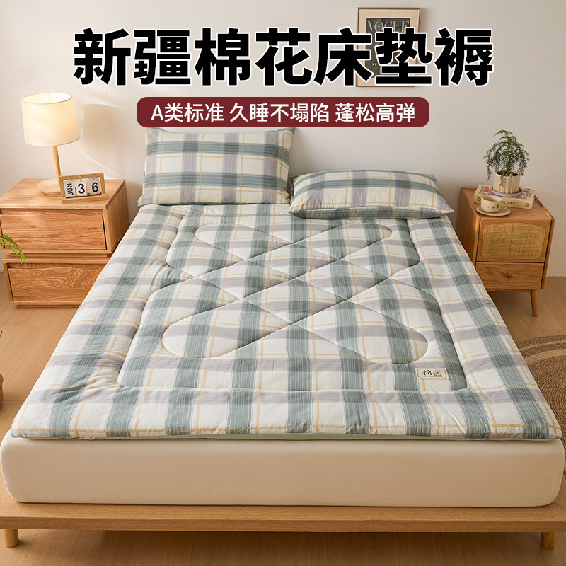 Colchón de algodón de Xinjiang dormitorio doméstico colchón dormitorio de estudiantes alquiler colchón especial colchón de tatami