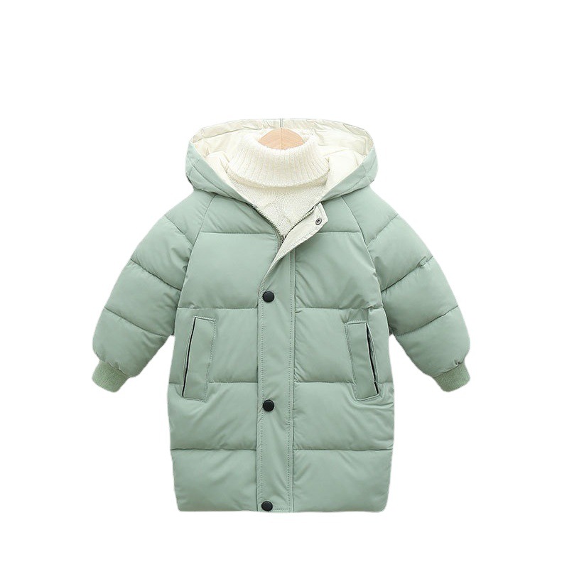 Abrigo acolchado de algodón para niños Abrigo acolchado de algodón para hombres y mujeres Abrigo acolchado de algodón engrosado Abrigo acolchado de algodón para bebés Abrigo de longitud media 2024 nuevo Otoño e Invierno